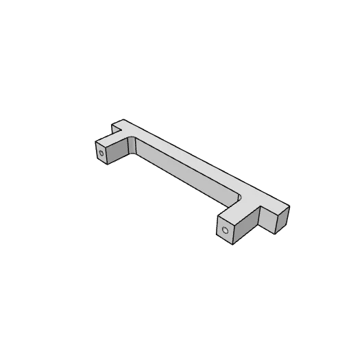 Cabinet handle generator: the part as it comes