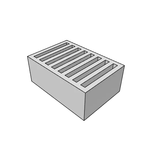 SD card holder generator: the part as it comes