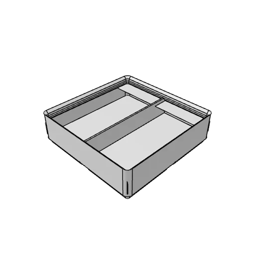 Gridfinity bin generator: the part as it comes