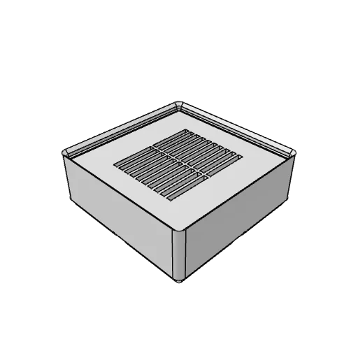 Gridfinity SD card bin generator: the part as it comes