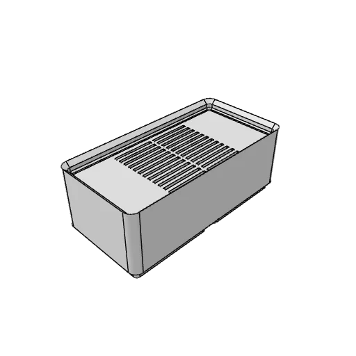 Gridfinity utility knife blade bin generator: the part as it comes