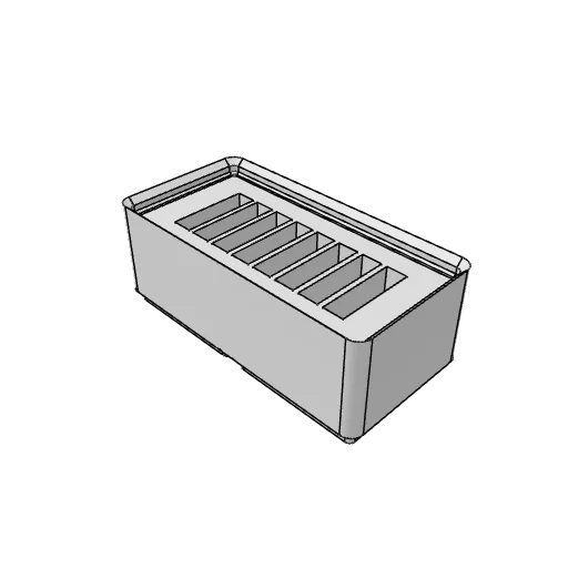 Gridfinity wrench bin generator: the part as it comes