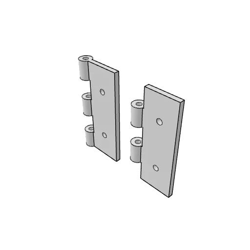 Hinge generator: the part as it comes