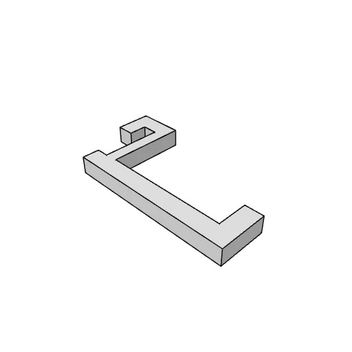 Pegboard hook generator: the part as it comes