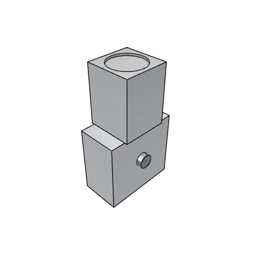 Single-cylinder engine: the part as it comes